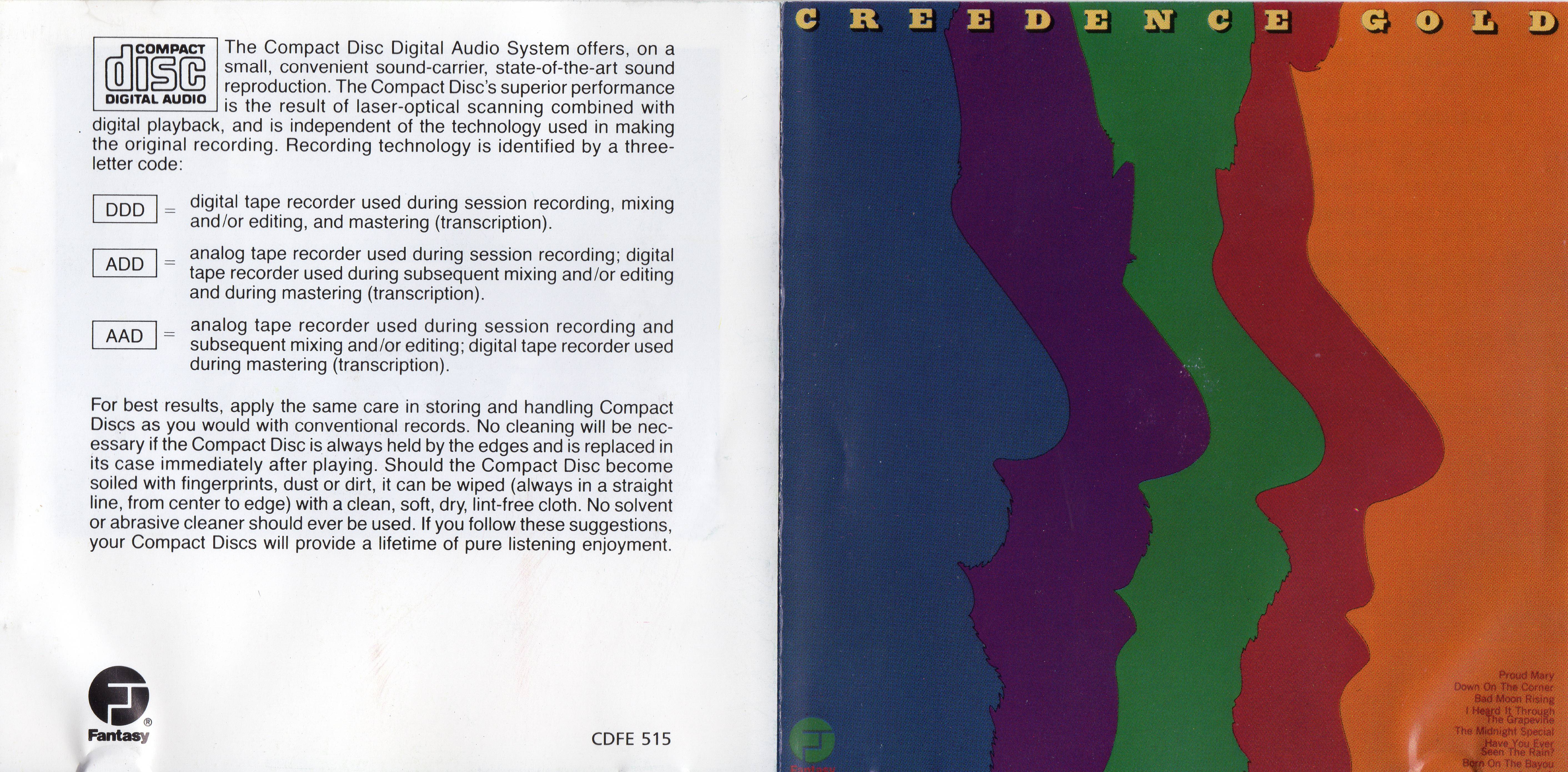 Creedence Clearwater Revival Creedence Gold [vkandin uk]